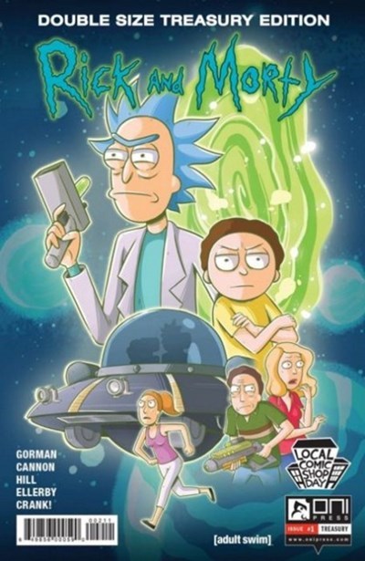 RICK AND MORTY TREASURY EDITION #1-LCSD