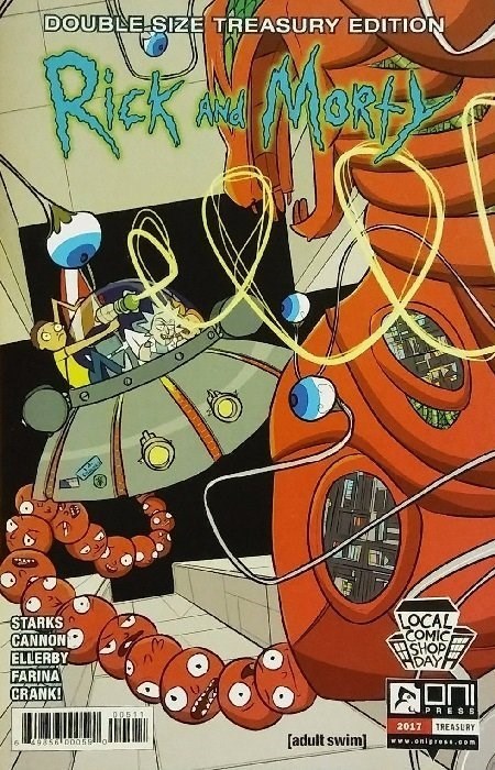 RICK AND MORTY TREASURY EDITION #3-LCSD