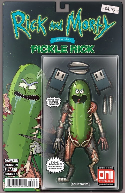 RICK AND MORTY PRESENTS: PICKLE RICK #1-FRANK