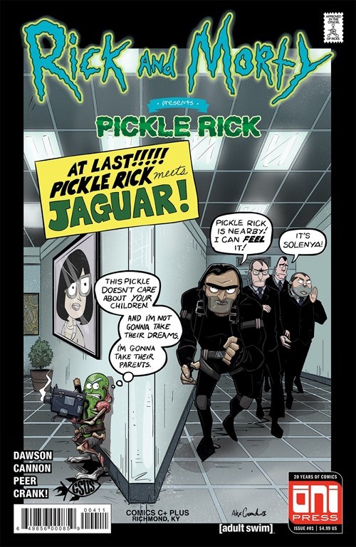 RICK AND MORTY PRESENTS: PICKLE RICK #1-GSUS