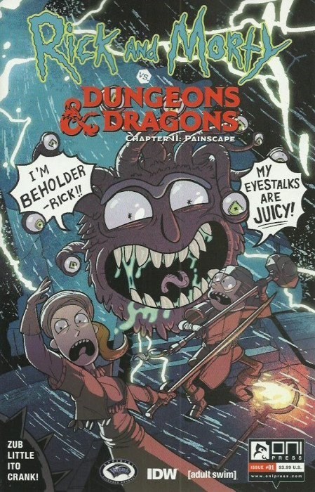 RICK AND MORTY VS. DUNGEONS & DRAGONS II: PAINSCAPE #1B
