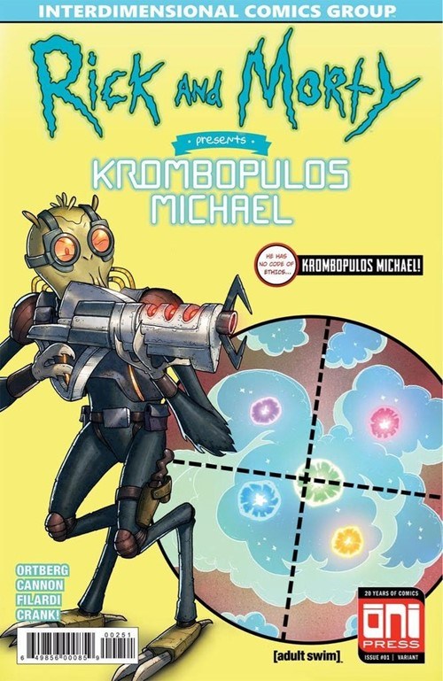 RICK AND MORTY PRESENTS: KROMBOPULOS MICHAEL #1C