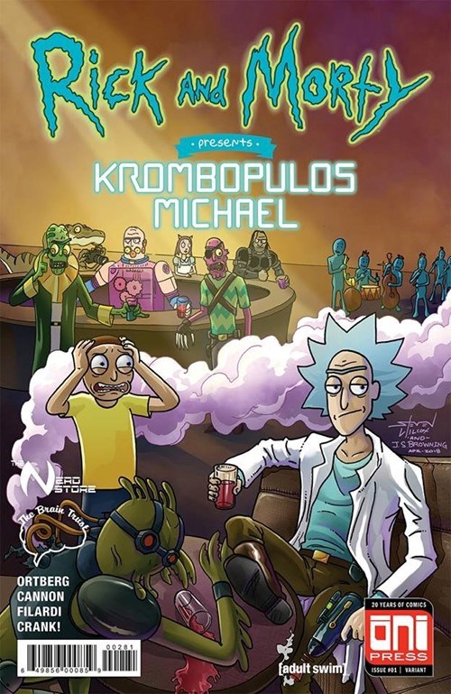 RICK AND MORTY PRESENTS: KROMBOPULOS MICHAEL #1-NERD