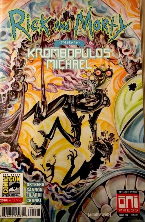 RICK AND MORTY PRESENTS: KROMBOPULOS MICHAEL #1-SDCC