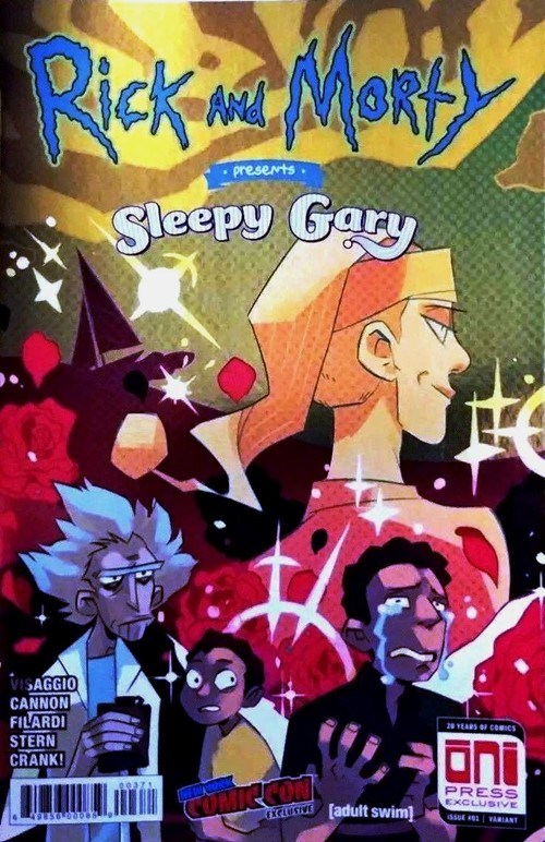 RICK AND MORTY PRESENTS: SLEEPY GARY #1-NYCC