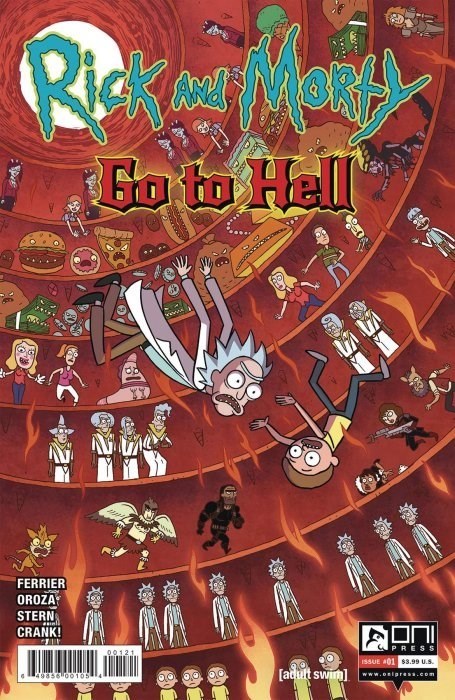 RICK AND MORTY GO TO HELL #1B