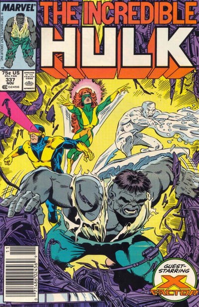 THE INCREDIBLE HULK #337B