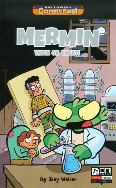 MERMIN & MERMIN: TRICK OR TREAT! HALLOWEEN COMICFEST 2014 #1