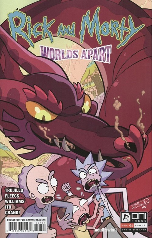 RICK AND MORTY WORLDS APART #1B
