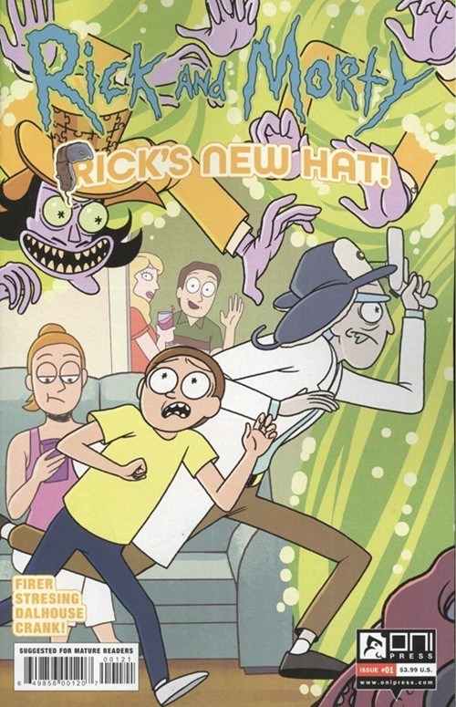 RICK AND MORTY: RICK'S NEW HAT #1B