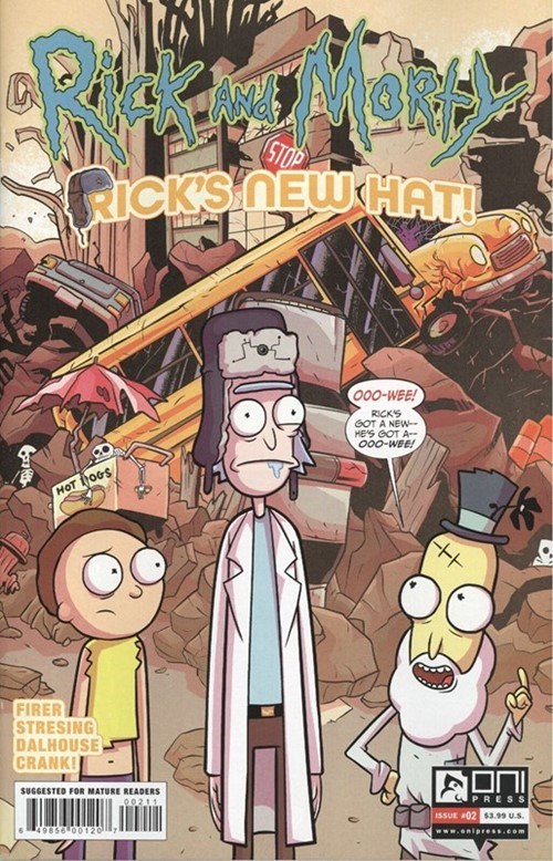 RICK AND MORTY: RICK'S NEW HAT #2
