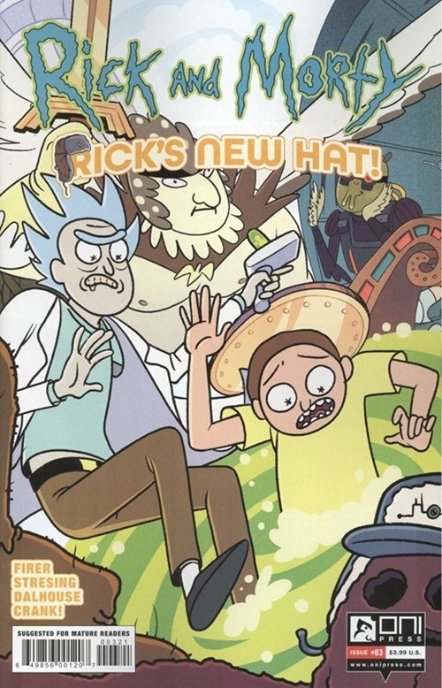 RICK AND MORTY: RICK'S NEW HAT #3B
