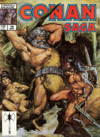 CONAN SAGA #19
