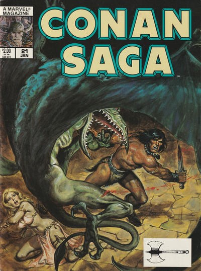 CONAN SAGA #21