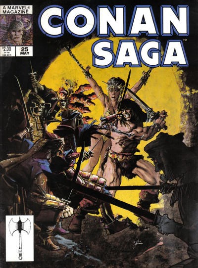 CONAN SAGA #25
