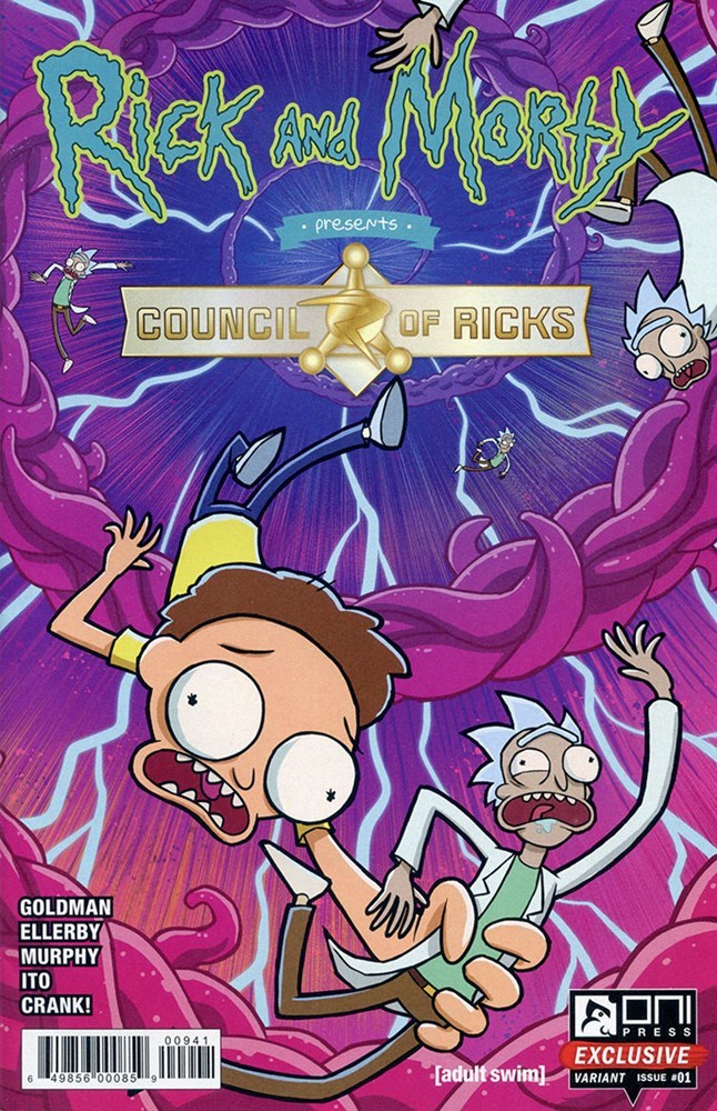 RICK AND MORTY PRESENTS THE COUNCIL OF RICKS #1