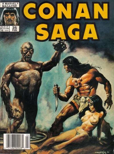 CONAN SAGA #35B