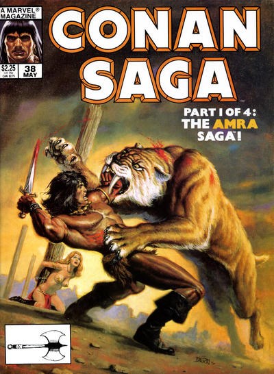 CONAN SAGA #38