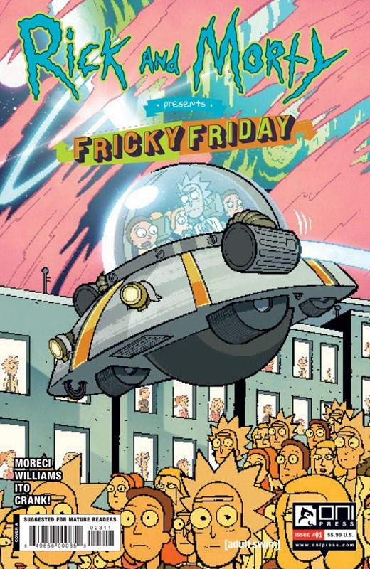 RICK AND MORTY PRESENTS: FRICKY FRIDAY #1