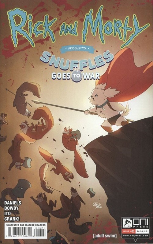 RICK AND MORTY PRESENTS: SNUFFLES GOES TO WAR #1B