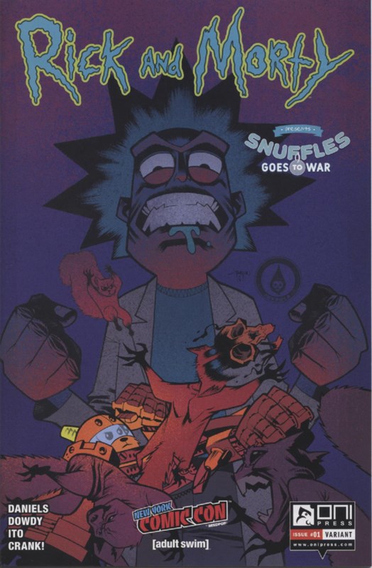 RICK AND MORTY PRESENTS: SNUFFLES GOES TO WAR #1-NYCC