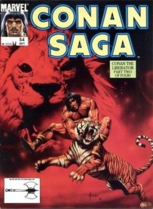 CONAN SAGA #54