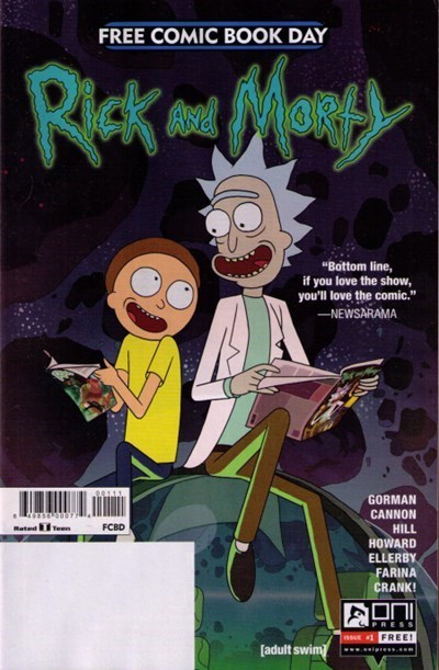 FCBD 2017: RICK AND MORTY #nn