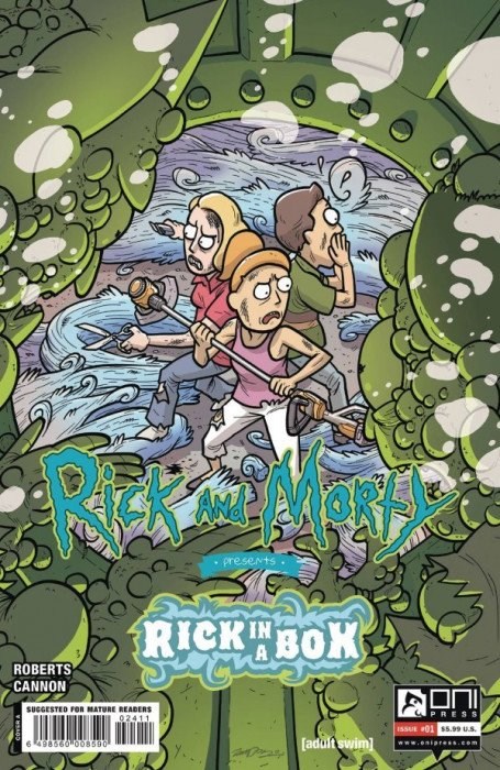 RICK AND MORTY PRESENTS: RICK IN A BOX #1