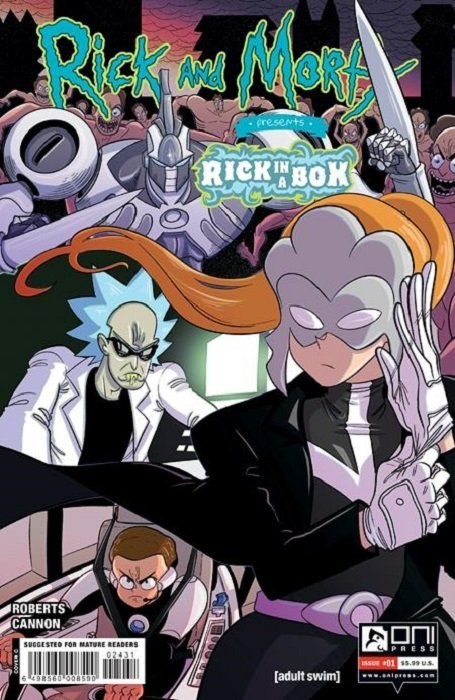 RICK AND MORTY PRESENTS: RICK IN A BOX #1-RI-C
