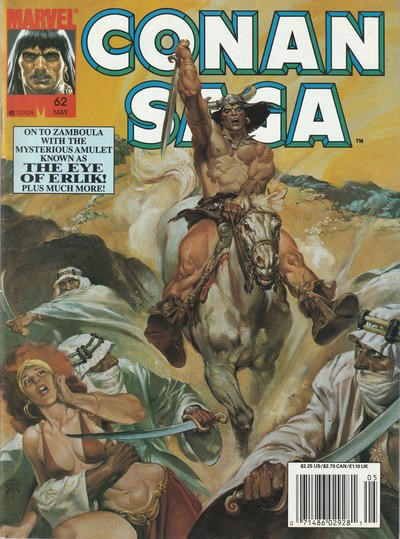 CONAN SAGA #62B