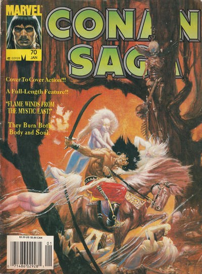 CONAN SAGA #70B