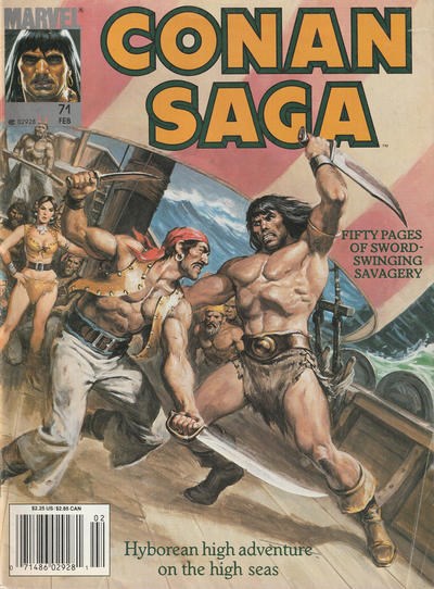 CONAN SAGA #71B