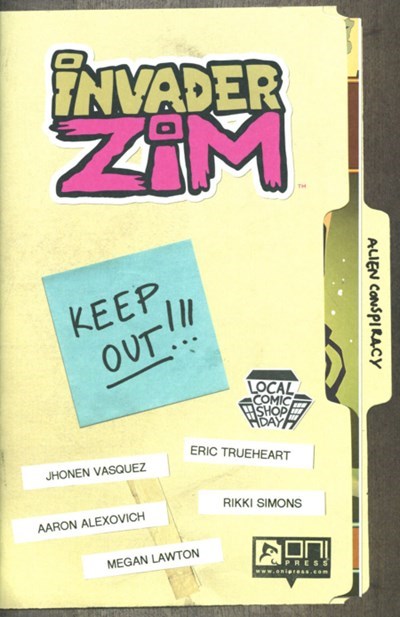 INVADER ZIM: LOCAL COMIC SHOP DAY #nn (2016)-LCSD