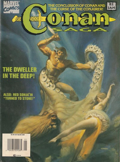 CONAN SAGA #82B