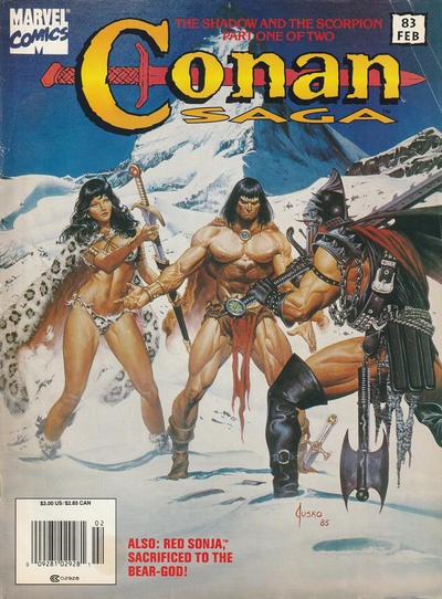 CONAN SAGA #83B