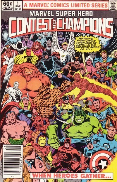MARVEL SUPER HERO: CONTEST OF CHAMPIONS #1B