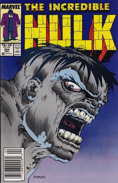 THE INCREDIBLE HULK #354-MJ