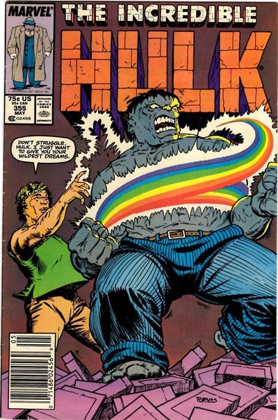 THE INCREDIBLE HULK #355B