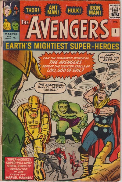 AVENGERS #1B
