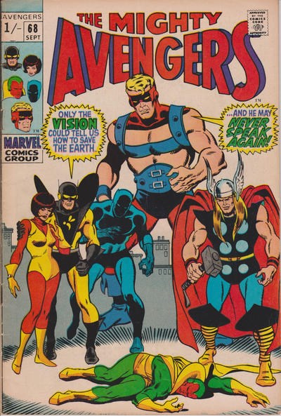AVENGERS #68B