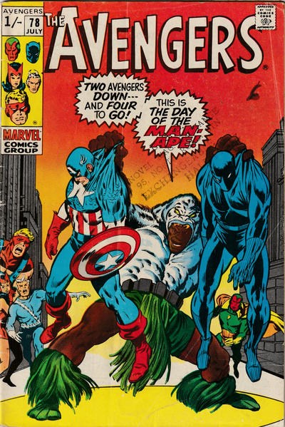 AVENGERS #78B