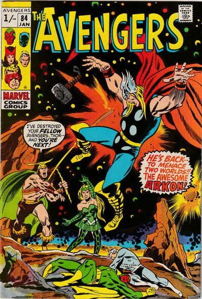 AVENGERS #84B