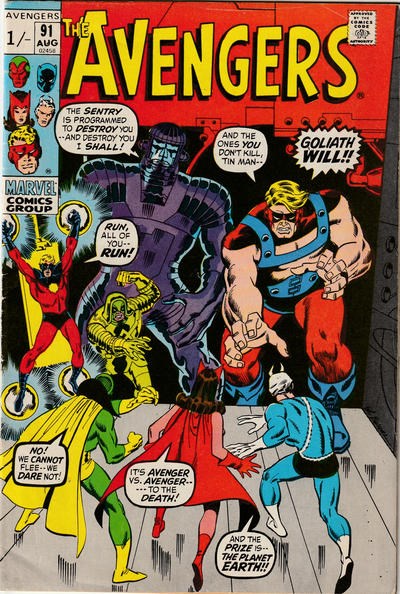 AVENGERS #91B