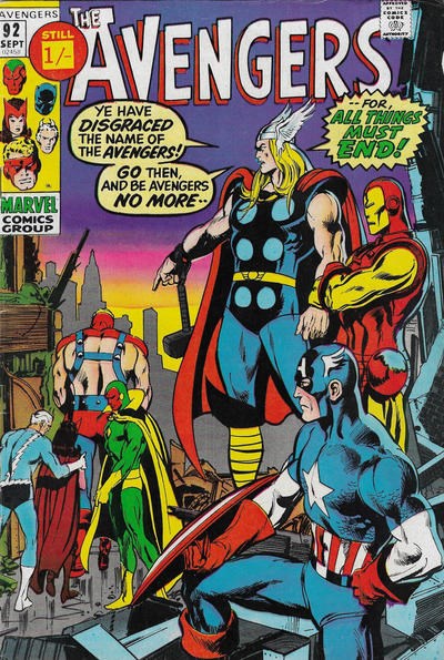 AVENGERS #92B