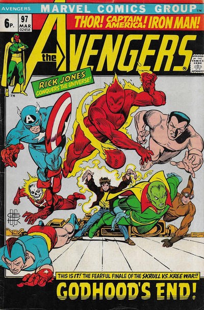 AVENGERS #97B