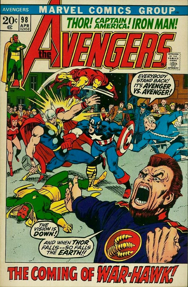 AVENGERS #98