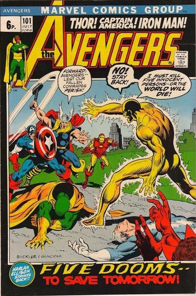 AVENGERS #101B