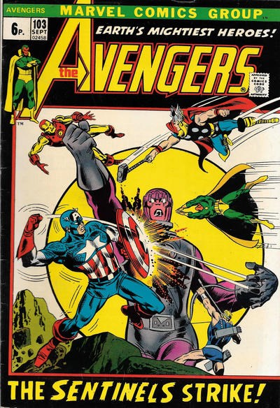 AVENGERS #103B