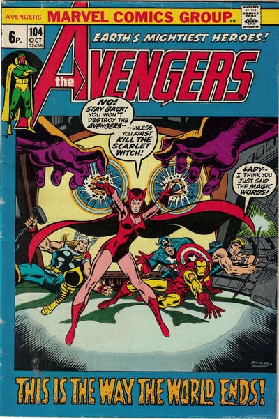 AVENGERS #104B