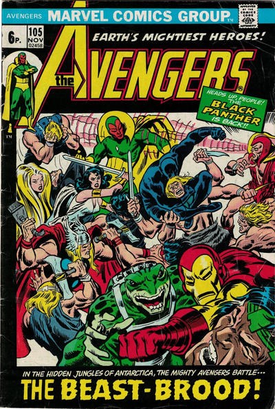 AVENGERS #105B